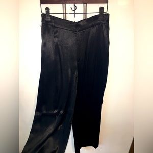 Zara satin wide long pant